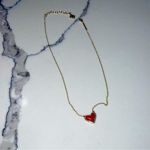 Brand new Kendra Scott heart necklace!